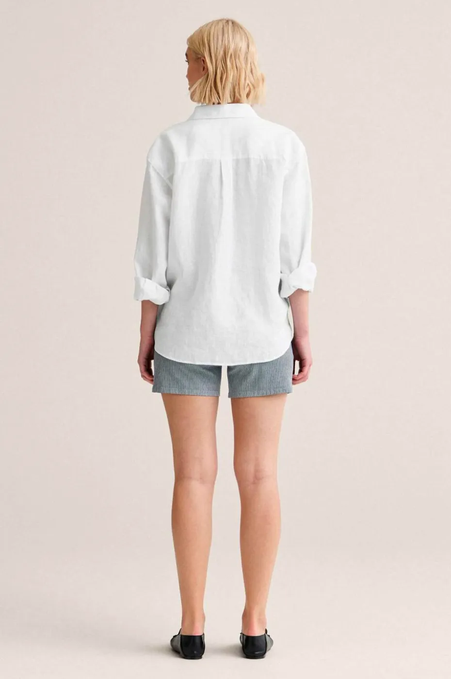 Newhouse Jeansshorts Stripete Milou