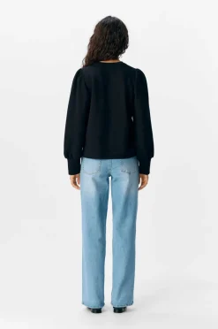 Object Collegegenser objAndrea RE L/s O-neck Top