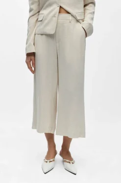 Object Culottebukser objSanne HW LO Culotte Pant