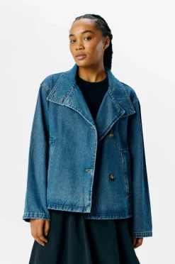 Object Denim jakke objTilla Gro L/S LO Denim Jacket