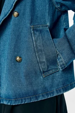 Object Denim jakke objTilla Gro L/S LO Denim Jacket