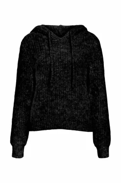Object Hettegenser objMilu LS RE Knit Hoodie