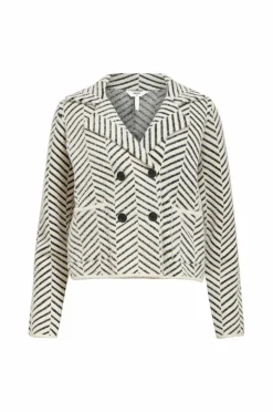 Object Jakke objWegas Knit L/S LO Sjacket 136