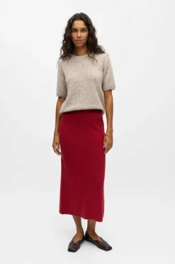 Object Skjørt objReynard HW Knit Skirt E AW Fair