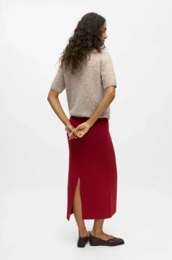 Object Skjørt objReynard HW Knit Skirt E AW Fair