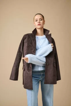 Only Blazer onlTulip Faux Suede
