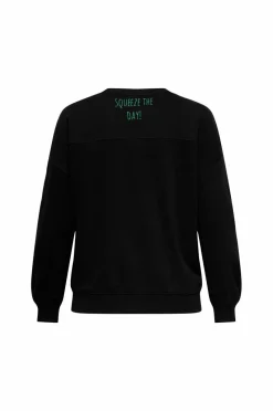 Only Carmakoma Collegegenser Carlacey Life L/s O-neck Sweat Jrs