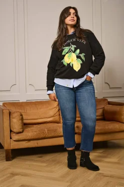 Only Carmakoma Jeans carKenya MW Cropped Ankle Flared