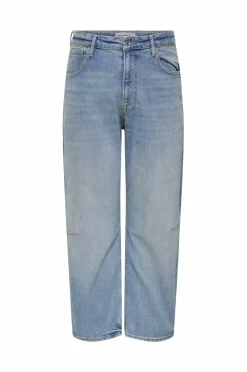Only Carmakoma Jeans carrankie HW Crop Ankle Barrel Dnm