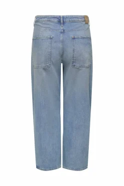 Only Carmakoma Jeans carrankie HW Crop Ankle Barrel Dnm