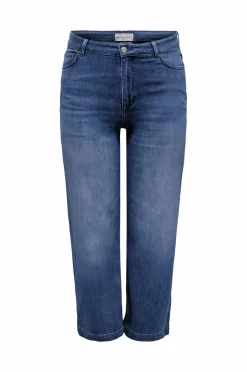 Only Carmakoma Jeans carWilly HW Crop Wide Rea096