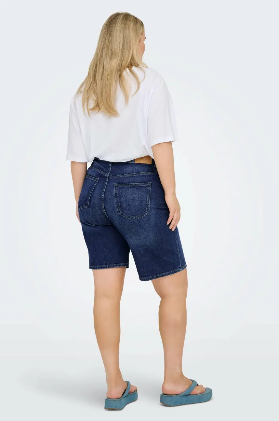 Only Carmakoma Jeans-shorts Carsonny HW Wide