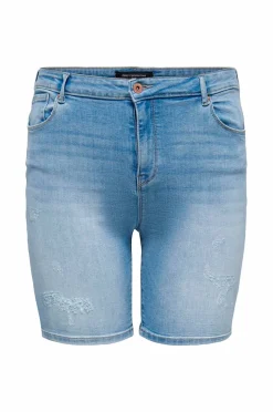 Only Carmakoma Jeans-shorts carLola Reg Dest Dnm Short