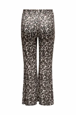 Only Carmakoma Leggings carAnna Rib Flared Aop Jrs