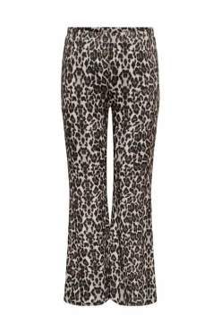 Only Carmakoma Leggings carAnna Rib Flared Aop Jrs
