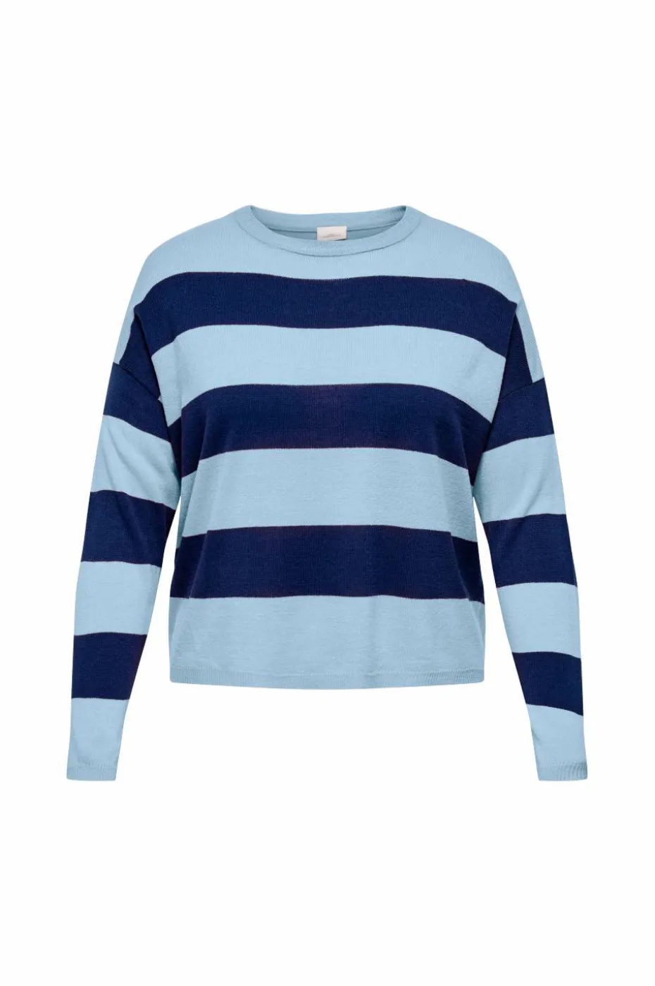 Only Carmakoma Pullover carDerry LS Stripe O-neck Knt