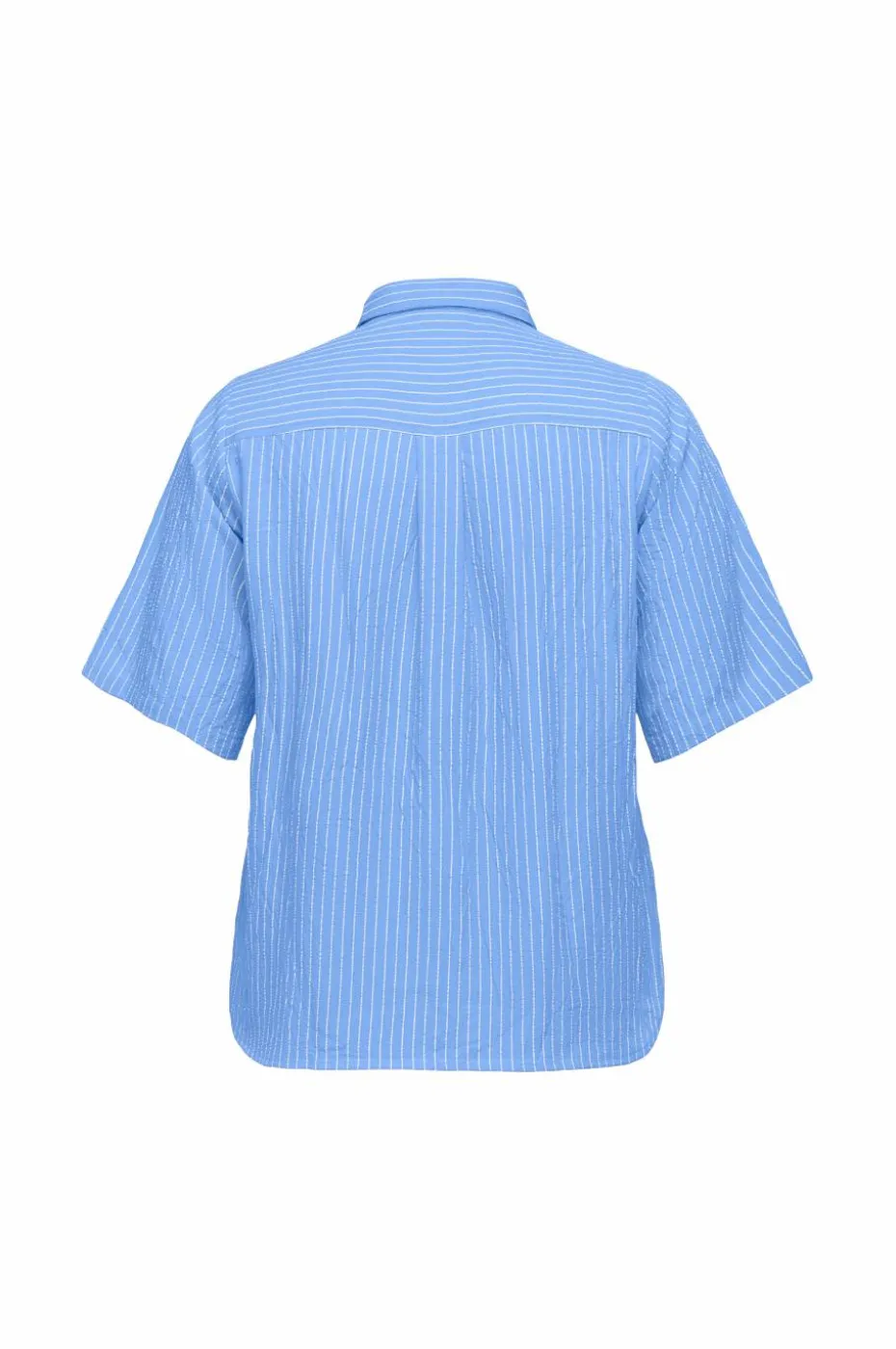 Only Carmakoma Skjorte carDea S/S Shirt Stripe Wvn