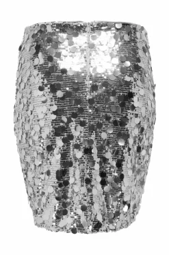 Only Carmakoma Skjørt carCenna Short Sequin Jrs