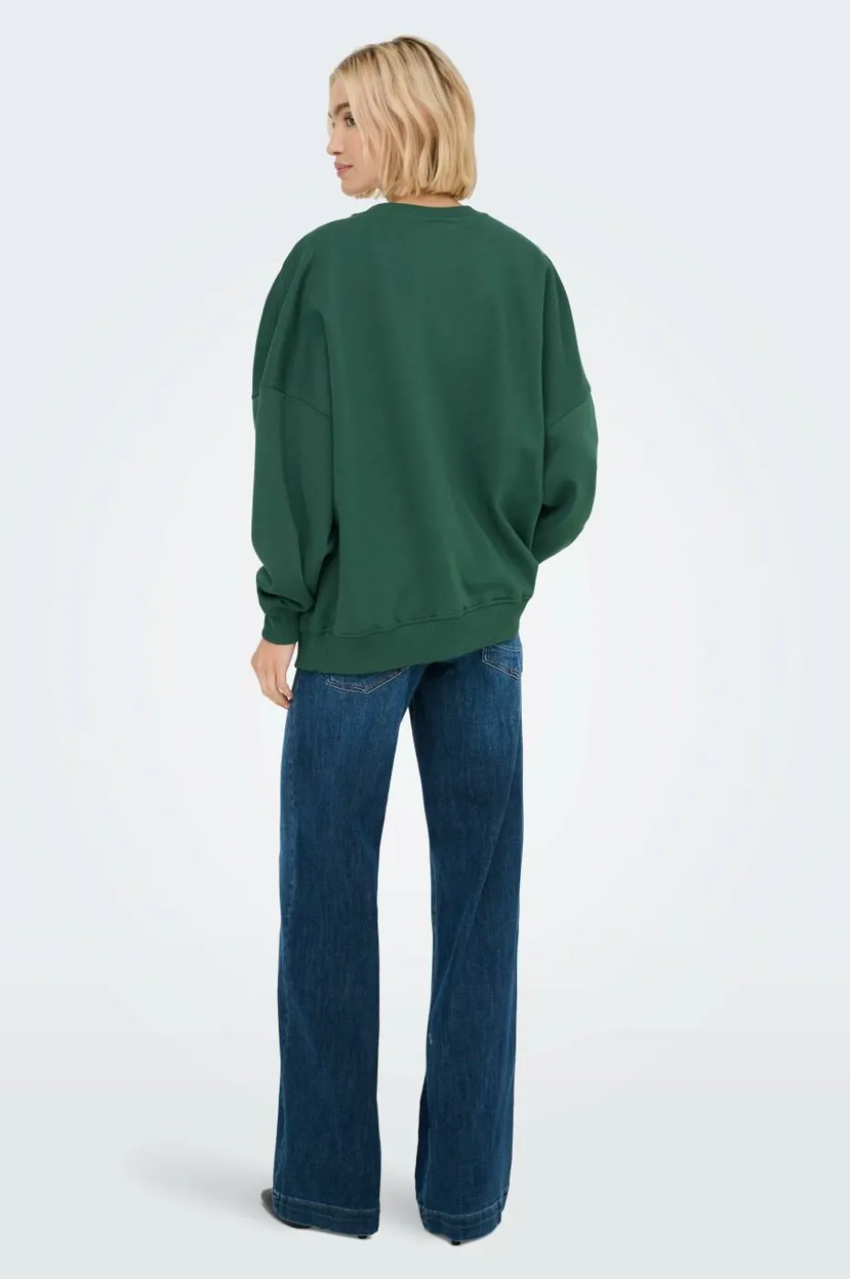 Only Collegegenser onlBila L/s Bear O-neck
