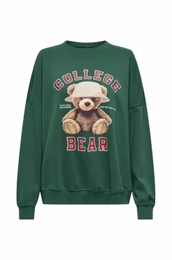 Only Collegegenser onlBila L/s Bear O-neck