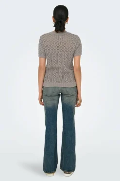 Only Genser onlSaga SS O-neck Knt