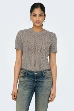 Only Genser onlSaga SS O-neck Knt
