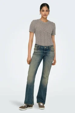 Only Genser onlSaga SS O-neck Knt