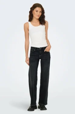 Only Jeans onlJudy-O LW Wide Leg Dnm Tai850