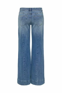 Only Jeans onlJuicy HW Pleat Wide Dnm Rea