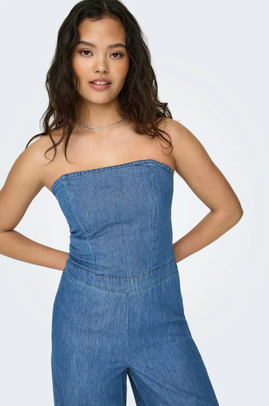 Only Jumpsuit onlAkia Bea SL Dnm Jumpsuit BJ
