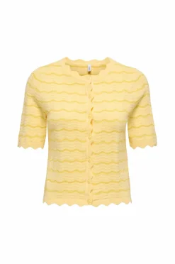 Only Kardigan onlArmilla SS Oneck Button Cardi KN