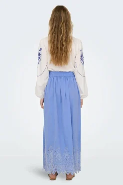 Only Maxi skjørt onlTulum Emb Maxi Skirt