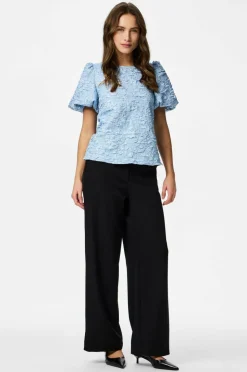 pieces Bluse pcGretchen SS Top Wvn