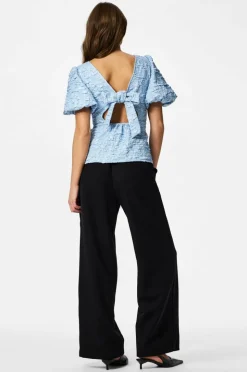 pieces Bluse pcGretchen SS Top Wvn