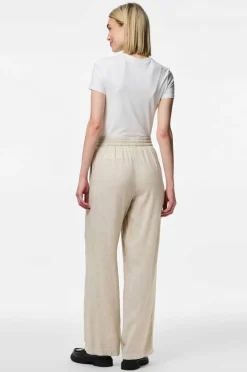 pieces Bukser pcPia HW Wide Pants Wvn