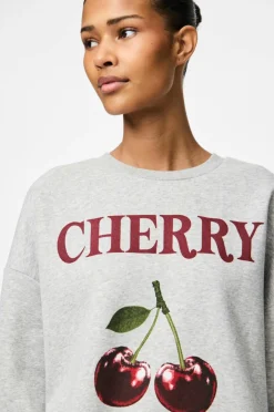 pieces Collegegenser pcForina LS O-neck Sweat Jrs D2d FS