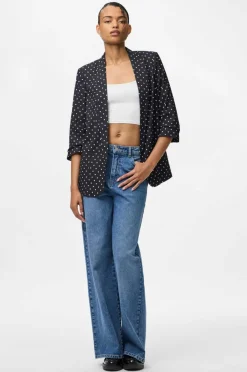 pieces Dressjakke pcBosella 3/4 Printed Blazer
