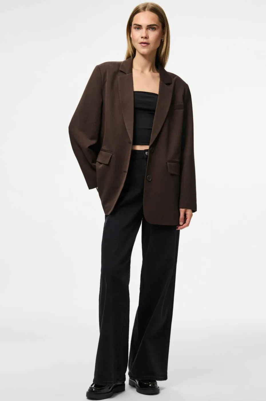 pieces Dressjakke pcKamil LS Loose Blazer Noos BC