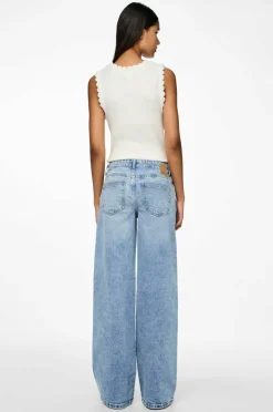 pieces Jeans pcSelma LW Wide Jeans LB