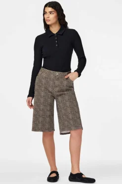 pieces Jeans-shorts Pcsalume MW Wide Shorts Dnm