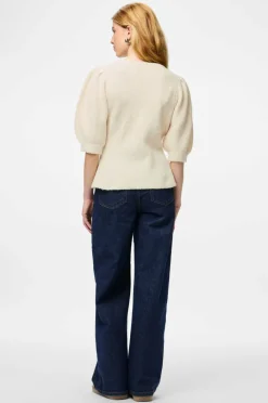 pieces Kardigan pcSilly SS Puff Knit
