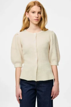 pieces Kardigan pcSilly SS Puff Knit