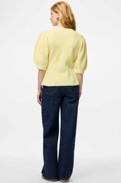 pieces Kardigan pcSilly SS Puff Knit