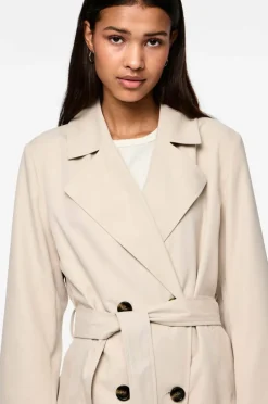 pieces Kåpe pcScarlett LS Trenchcoat