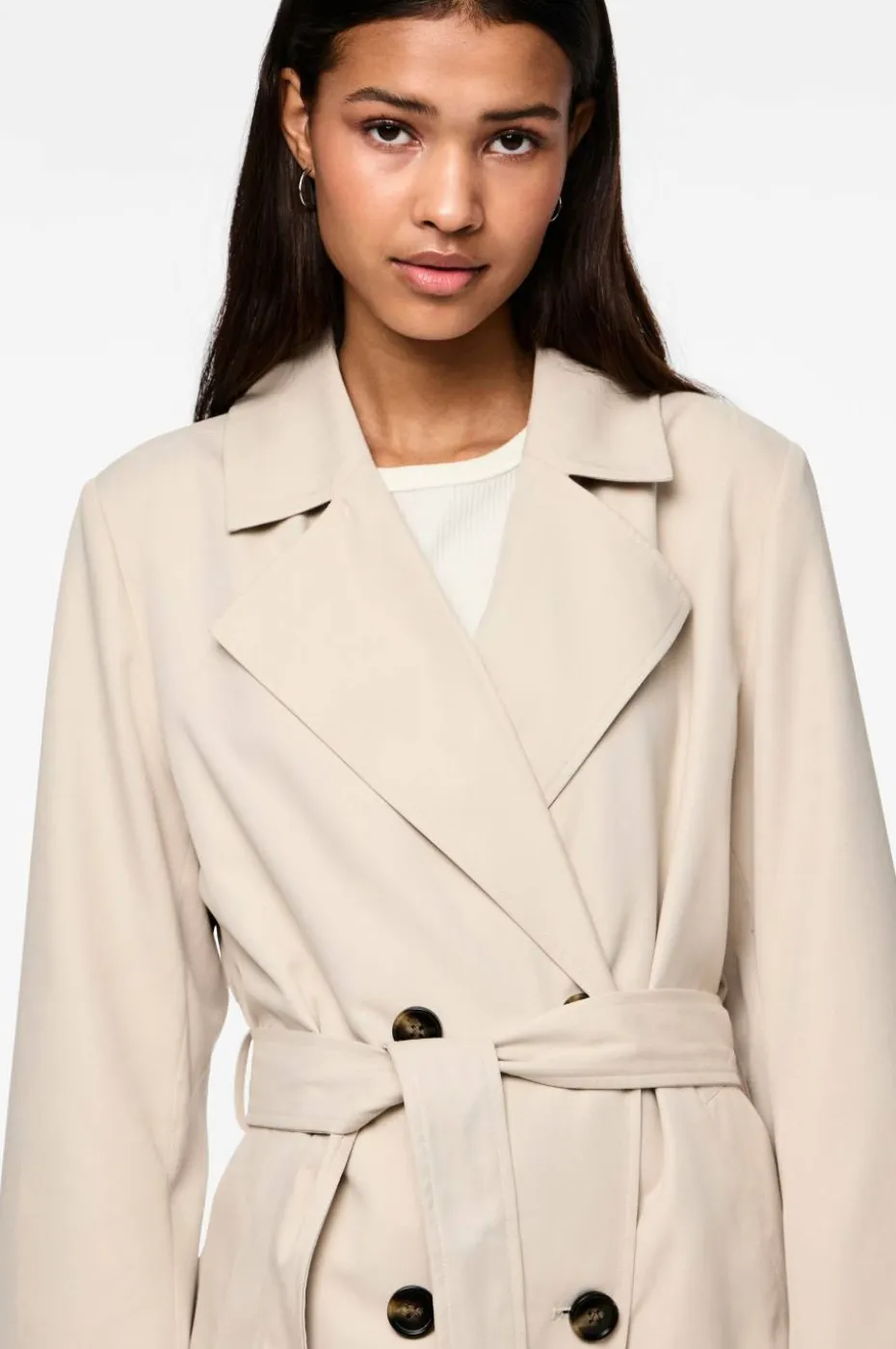 pieces Kåpe pcScarlett LS Trenchcoat