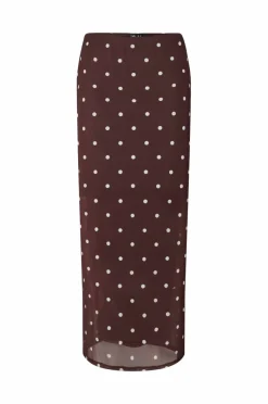 pieces Maxi skjørt pcDorthea HW Ankle Mesh