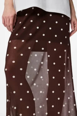 pieces Maxi skjørt pcDorthea HW Ankle Mesh