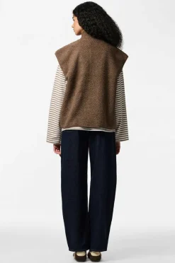 pieces Pilevest pcSadia Teddy Vest