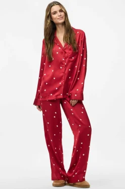pieces Pysjsett pcjYtte Xmas Satin