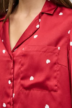 pieces Pysjsett pcjYtte Xmas Satin